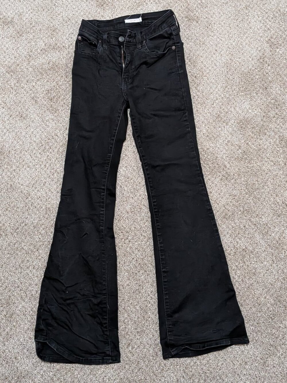 Women's Levi Flare 26W 32L Jeans